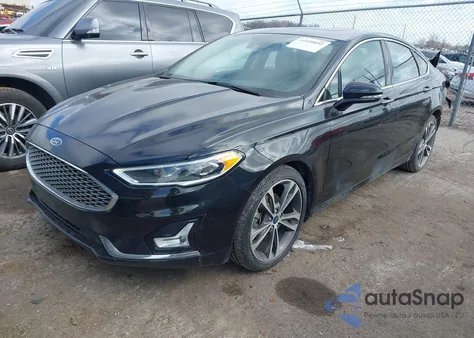 2020 Ford Fusion Titanium из США, поврежденный, VIN 3FA6P0D96LR125433